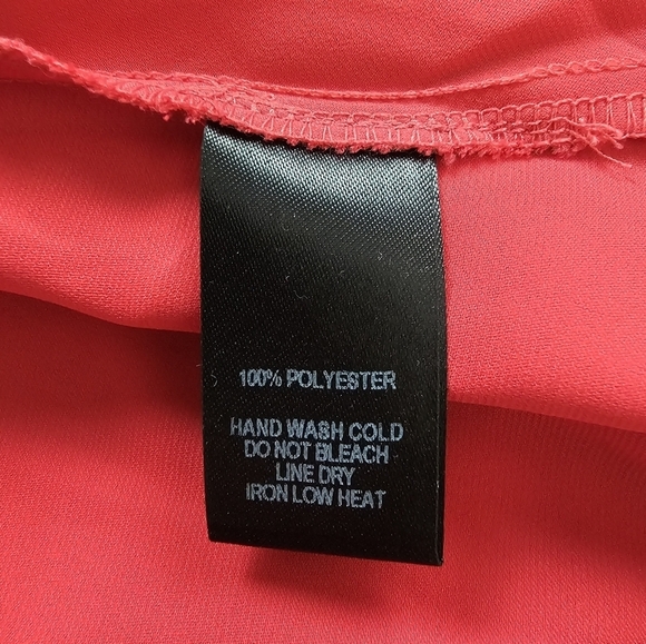 Lulus Hot Date Red Satin Maxi Dress Size Small Spaghetti Strap Slit Gown - Picture 7 of 10